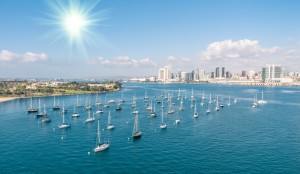San Diego skyline and Waterfront
