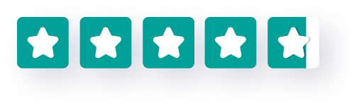 4.9 stars on glassdoor
